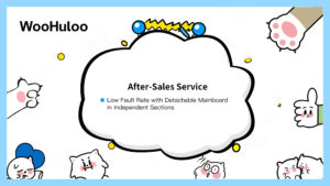 smart cat toilet woo, self cleaning litter box-Simplified after-sales service.
