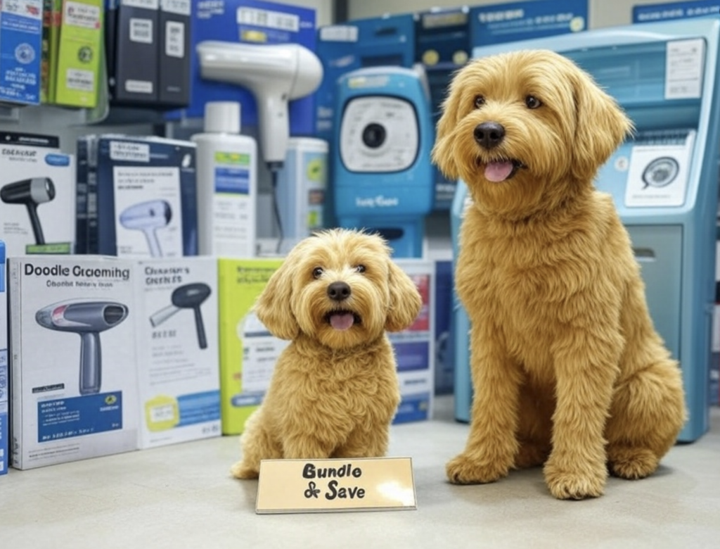 image showing various pet products