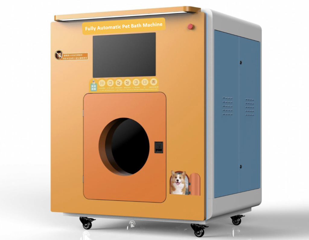 Image of an automatic pet cleaner