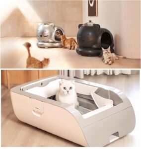 flat shovel vs. drum smart litter box cleaning technologies (2)