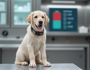 a dogs gps is low battery