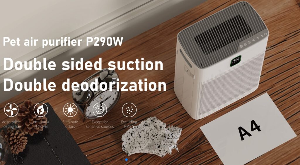 pet air purifier p290 home use