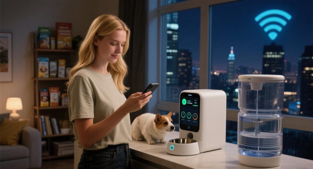 pet smart water and food dispensers
